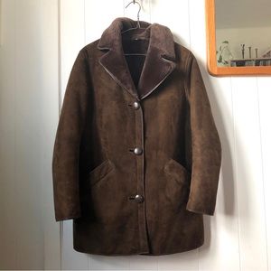 Shearling coat, made in Glastonbury